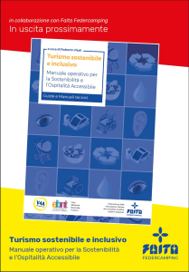 Copertina del Manuale Strumenti per l’ospitalità accessibile e sostenibile 